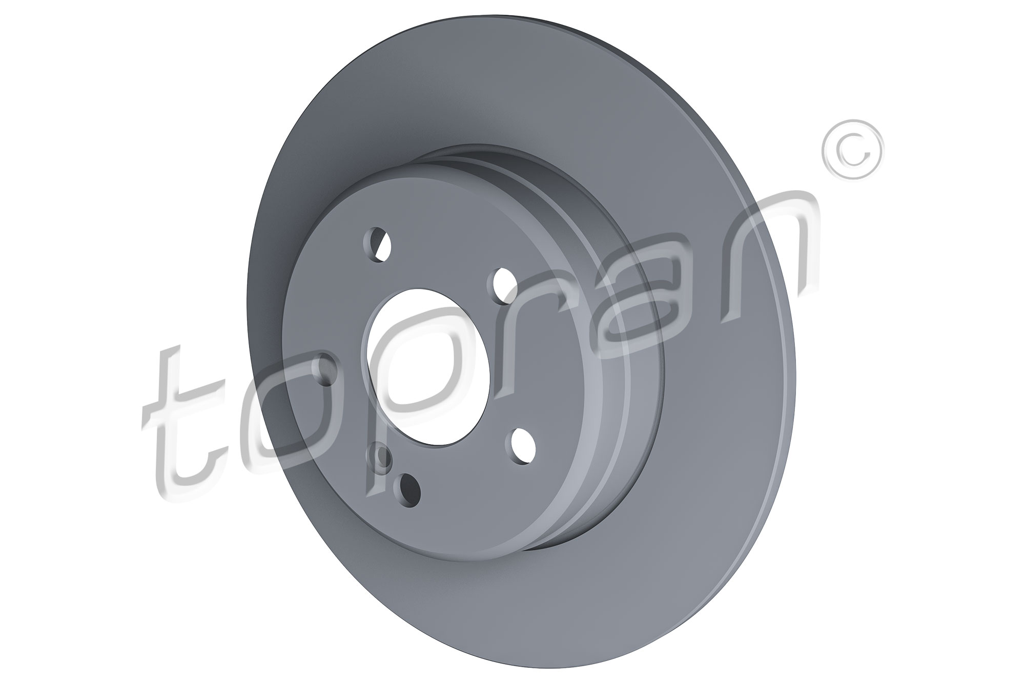 Brake disc HANS PRIES/TOPRAN 400863