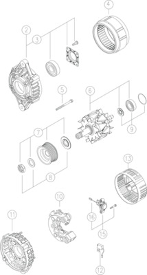 Запчасть MAHLE/KNECHT MG255