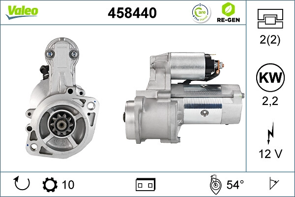 Стартер VALEO 458440