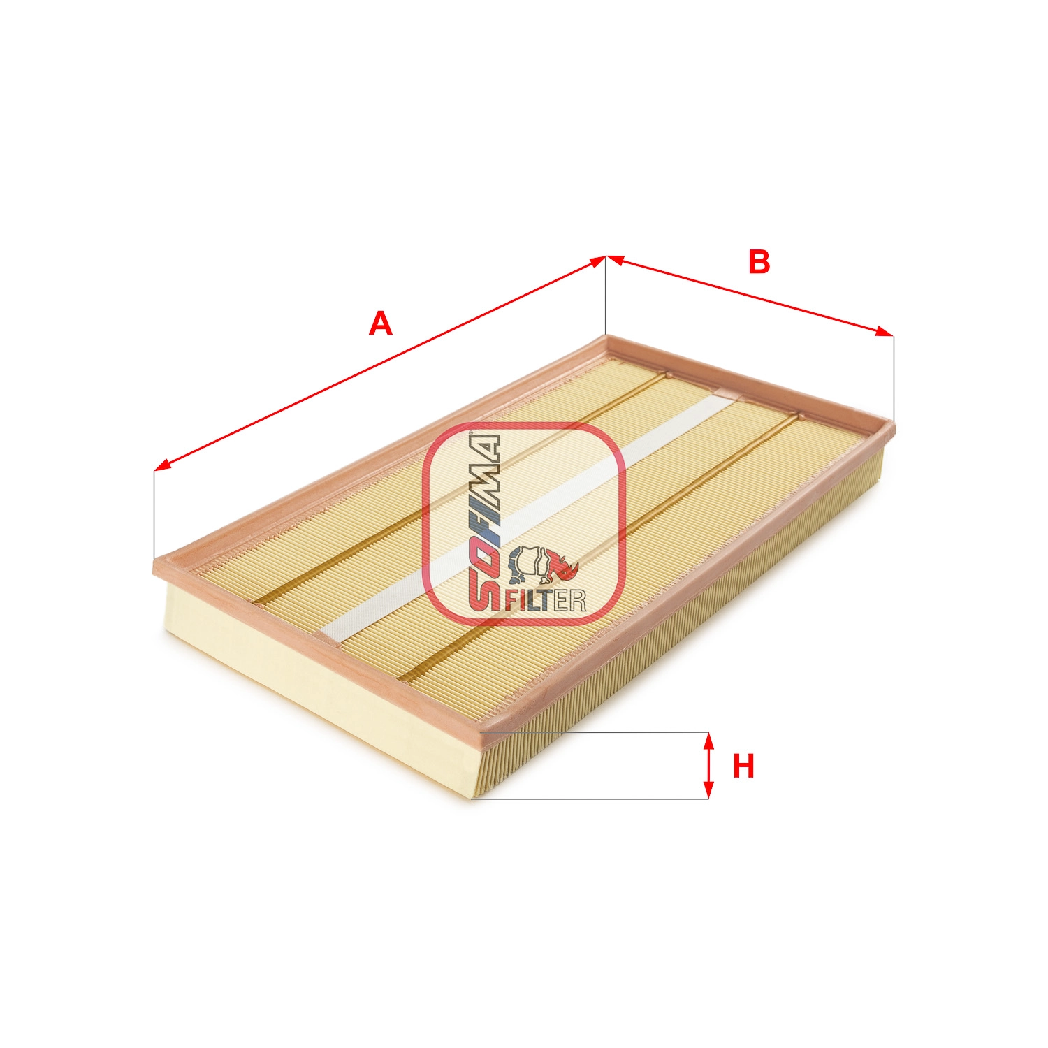 Фильтр воздушный SOFIMA S 3257 A