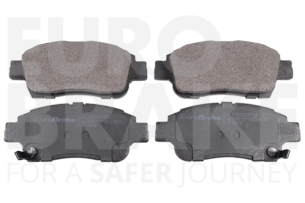 Тормозные колодки дисковые передние EUROBRAKE 5502224547