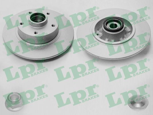 Диск тормозной LPR R1040PRCA