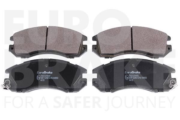 Тормозные колодки дисковые передние EUROBRAKE 5502224406