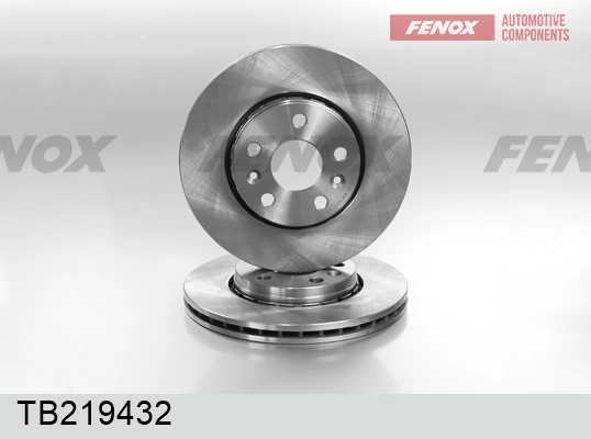 Диск тормозной renault kangoo 08- передний вент.d 280мм. FENOX TB219432