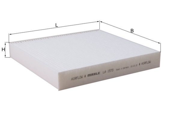 Cabin filter MAHLE/KNECHT LA1573