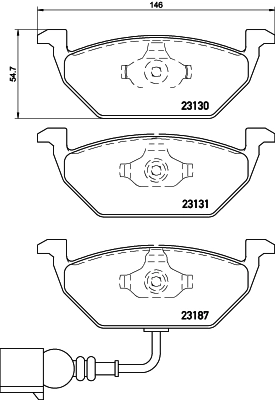  HELLA/BEHR/PAGID 8DB355023-711
