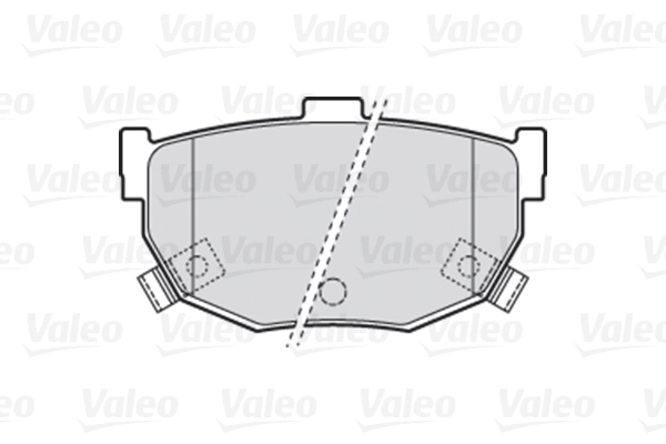 Колодки тормозные VALEO 301817