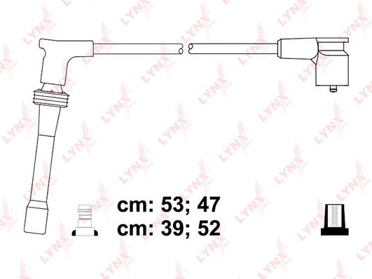 Комплект проводов зажигания LYNXAUTO SPC4613