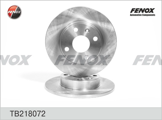 Диск тормозной FENOX TB218072