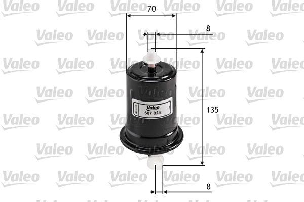 Фильтр топливный VALEO 587024