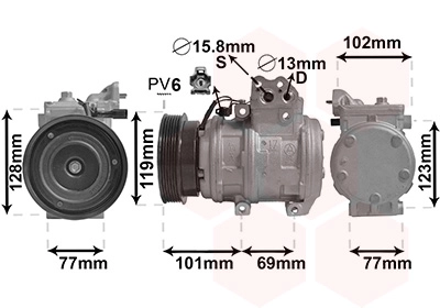 Запчасть VAN WEZEL 8200K222