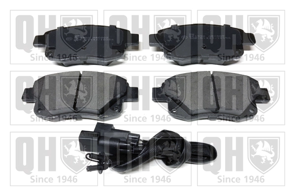 Комплект тормозных колодок дисковый тормоз QUINTON HAZELL BP1530