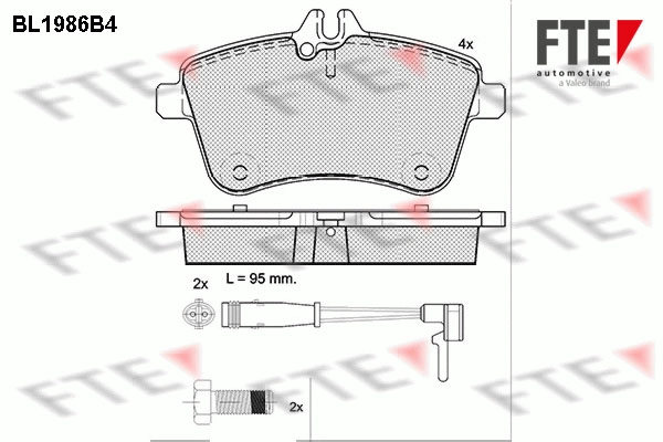 Запчасть FTE BL1986B4