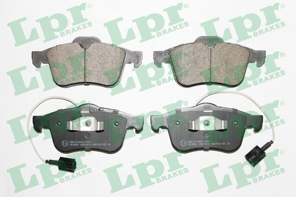 Колодки тормозные дисковые LPR 05P1612
