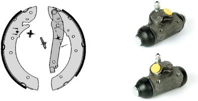 Комплект тормозных колодок BREMBO H61026