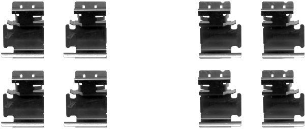 Комплектующие колодки дискового тормоза HELLA/BEHR/PAGID 8DZ355203061
