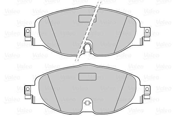 Колодки тормозные дисковые VALEO 302271