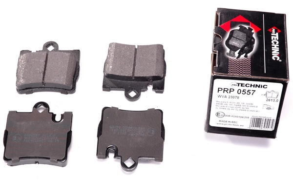 Комплект тормозных колодок дисковый тормоз PROTECHNIC PRP0557