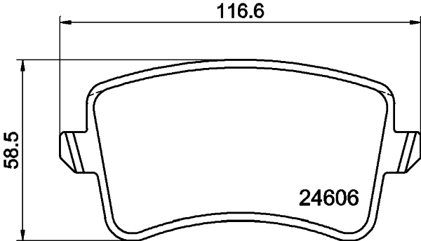 Запчасть TEXTAR 2460606