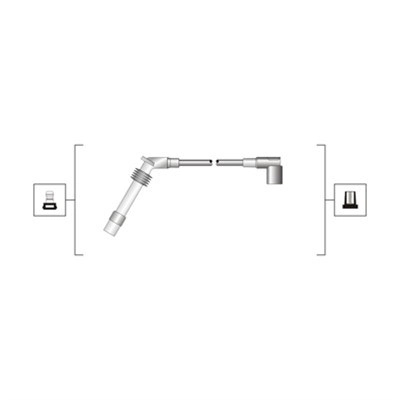 Комплект проводов зажигания MAGNETI MARELLI 941319170043