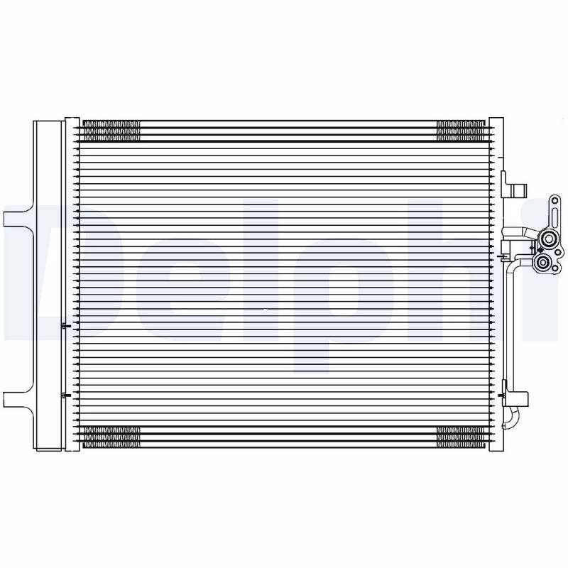 Конденсатор кондиционер DELPHI TSP0225689