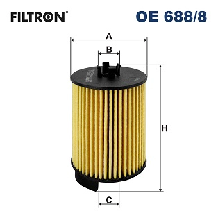 Фильтр масляный FILTRON OE688/8
