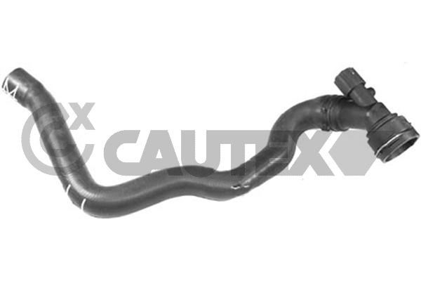 Патрубок радиатора CAUTEX 753575