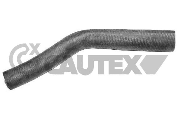 Патрубок радиатора CAUTEX 081050