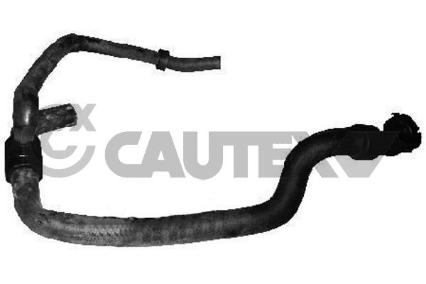 Патрубок радиатора CAUTEX 011341