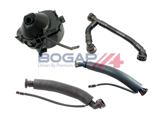 Клапан вентиляции картерных газов + патрубки bmw 1 e87 3 e90/e91 5 e60/e61 7 e65/e66 BOGAP B1217119