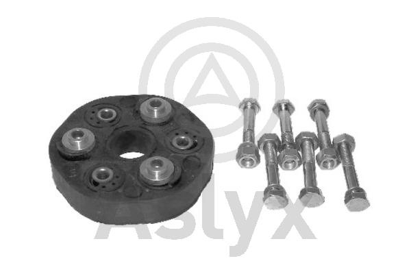 К-т муфта кардана mer w124 2.0/2.5d/w201 2.0/2.5d с болтами ASLYX AS200380