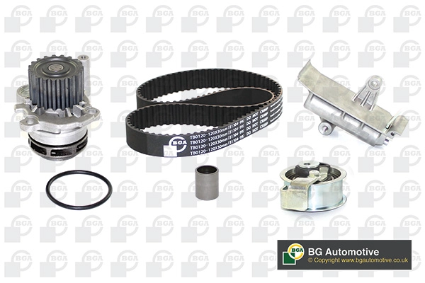 Комплект ремня грм (с помпой) BGA TB9605CPK