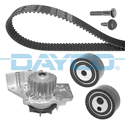 Комплект грм с водяным насосом citroen jumpy DAYCO KTBWP5890