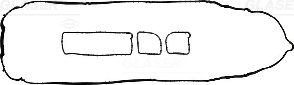 Прокладка клапанной крышки двс (к-т) GLASER V38568-00