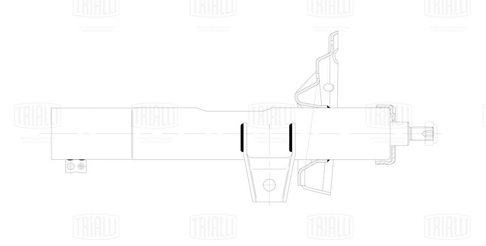 Амортизатор подвески TRIALLI AG18092