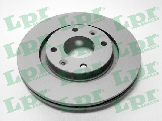 Диск тормозной пер. окраш. 266мм psa berlingo c3 c4 ds3xsara xsara picasso206 207208 307 pa LPR P1002VR