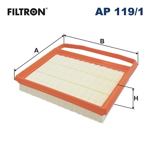 Фильтр возд. (необходимое кол-во 2шт) mb (w212 e400)/s/gl/gle 3.0i 13- FILTRON AP119/1