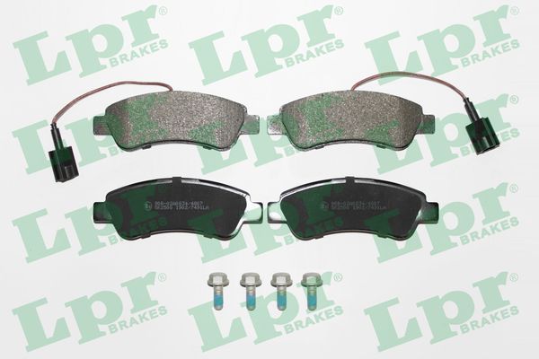 Колодки тормозные задние с датчиком psa jumper ducato boxer 11 LPR 05P1902