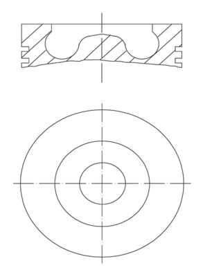 Поршень MAHLE/KNECHT 028 02 00