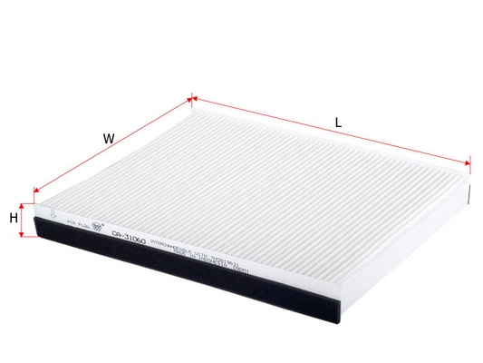 Фильтр воздух во внутренном пространстве SAKURA AUTOMOTIVE CA-31060