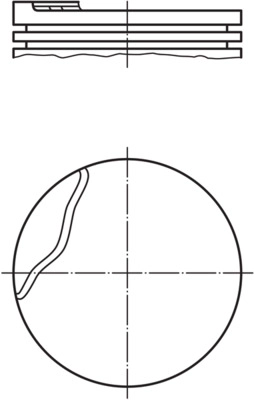 Поршень MAHLE/KNECHT 022 03 00