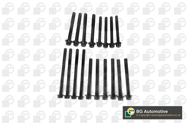 Комплект болтов головки цилидра BGA BK2319
