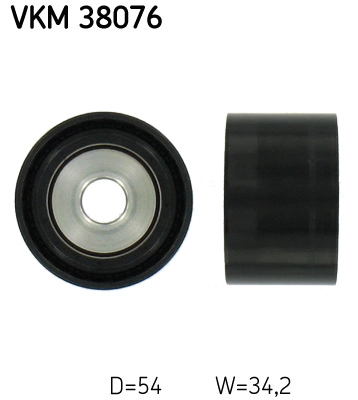 Паразитный / ведущий ролик поликлиновой ремень SKF VKM 38076