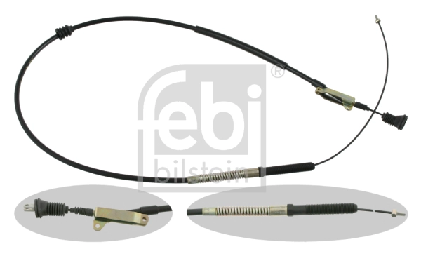 Тросик cтояночный тормоз FEBI BILSTEIN 15751