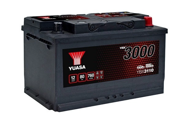 Стартерная аккумуляторная батарея ybx3000 smf batteries YUASA YBX3110