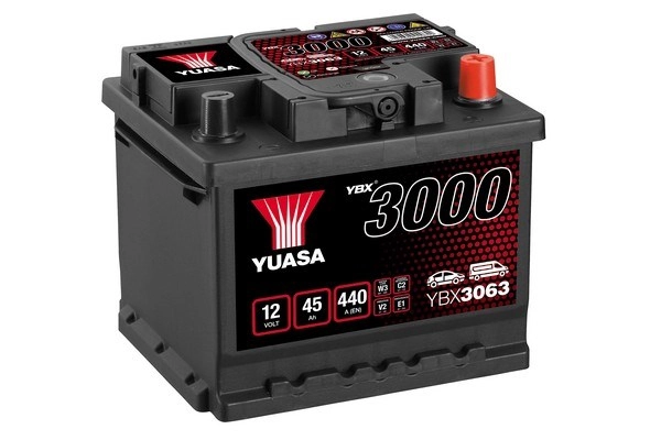 Стартерная аккумуляторная батарея ybx3000 smf batteries YUASA YBX3063