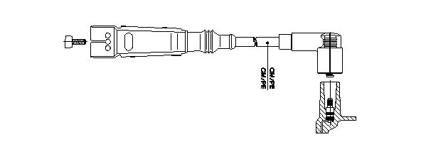Провод зажигания BREMI 111/75