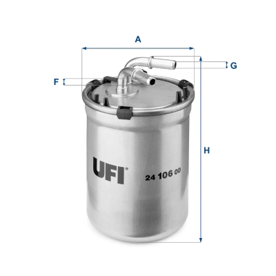 Топливный фильтр UFI 24.106.00