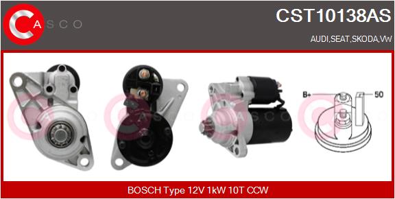 Стартер brand new hq CASCO CST10138AS
