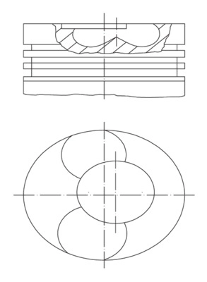 Поршень MAHLE/KNECHT 028 PI 00113 002